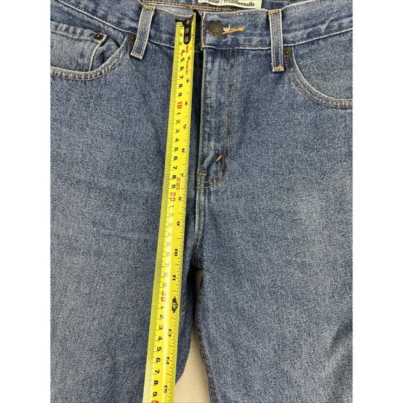 Men's Levi Strauss & Co Signature Authentics Loose Fit Blue Jeans Size 33 X 30 - Picture 3 of 10